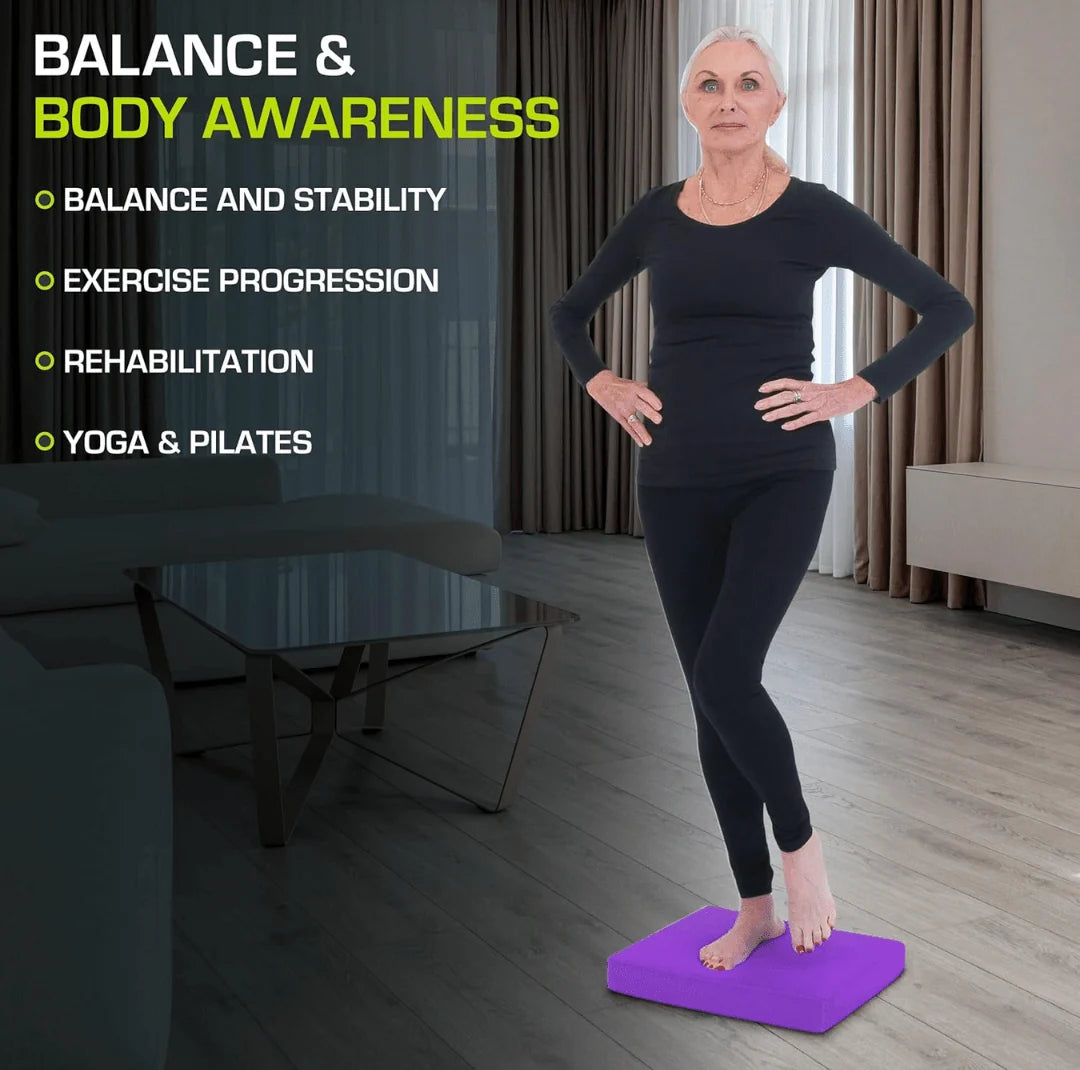 Balance Training Mat Non-Slip Foam Joint Support