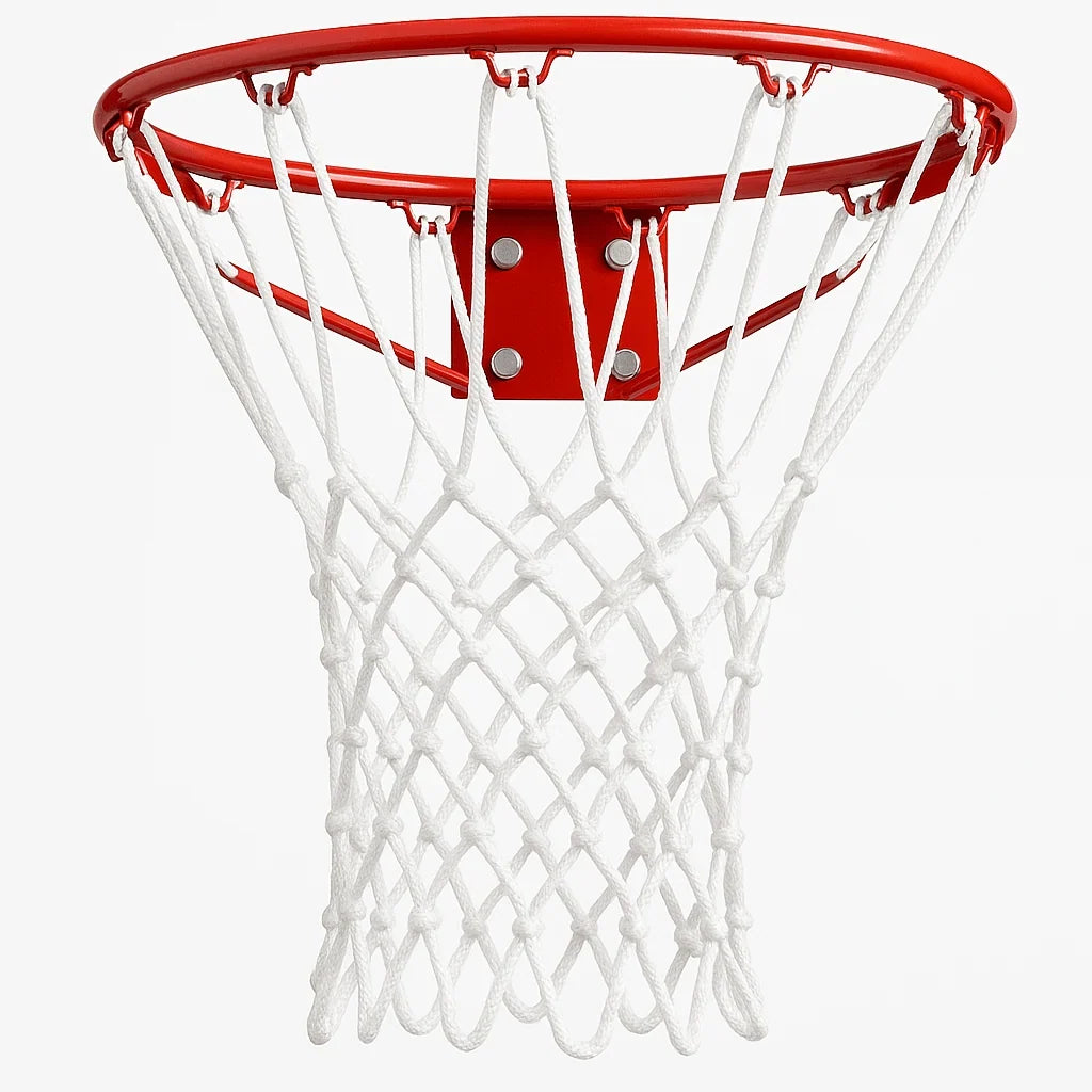 Basketball Net Weather-Resistant Nylon Easy Installation