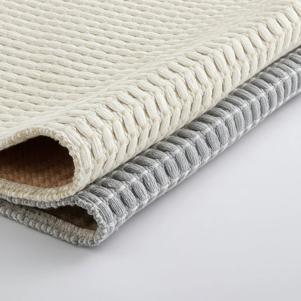 Bath Mat Microfiber Absorbent Non-Slip Machine Washable