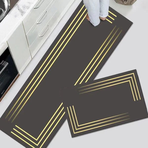 Bath Mat Microfiber Absorbent Quick-Drying Non-Slip Backing
