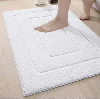 Bath Mat Microfiber Quick-Drying Non-Slip Machine Washable