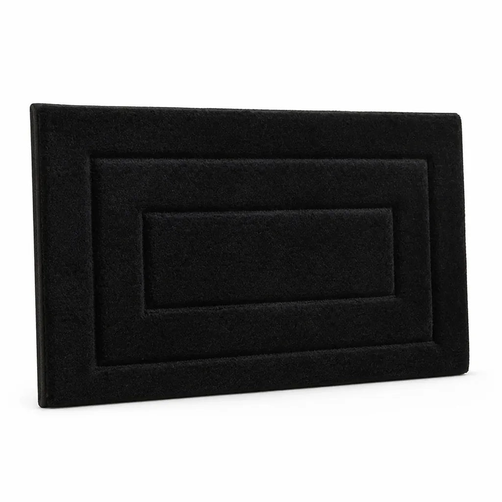 Bath Mat Ultra-Soft Microfiber Absorbent & Non-Slip Backing