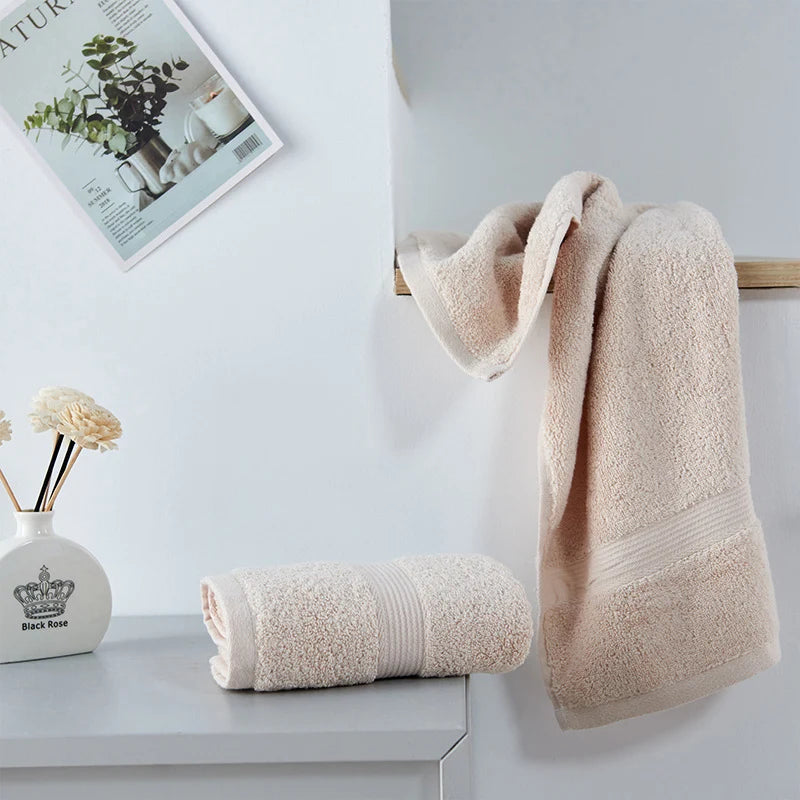 Bath Towel Cotton Terry Soft & Absorbent