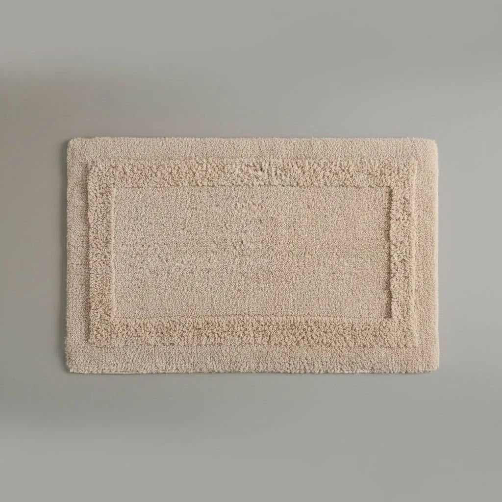 Bathroom Floor Mat Plush Microfiber Non-Slip Absorbent Quick-Drying