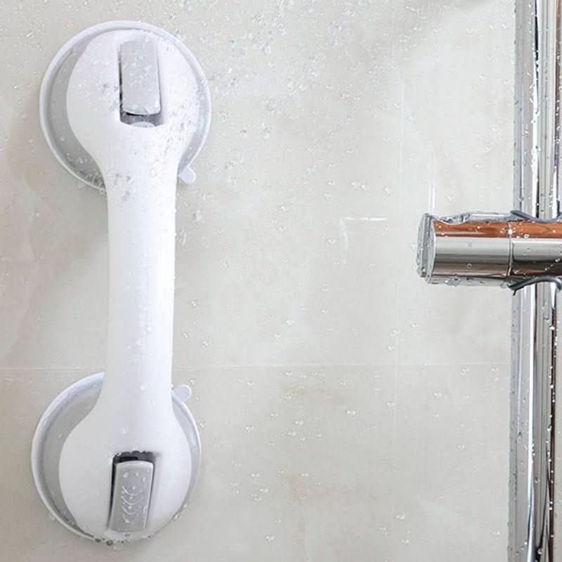 Bathroom Grab Bar Suction Cup Mount 220 lb Capacity