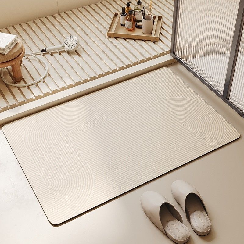 Bathroom Mat Memory Foam Non-Slip Machine Washable