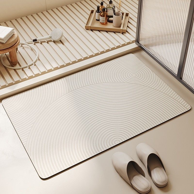 Bathroom Mat Memory Foam Non-Slip Machine Washable
