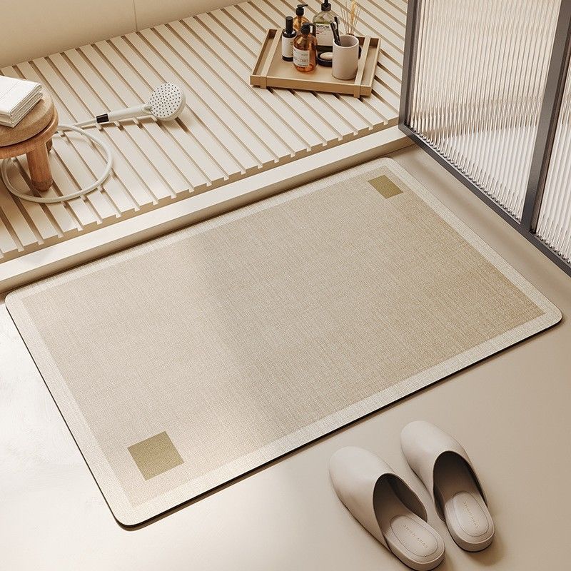 Bathroom Mat Memory Foam Non-Slip Machine Washable