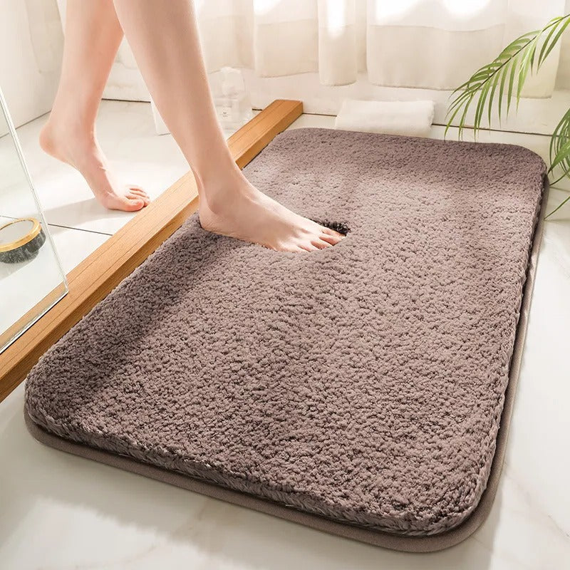 Bathroom Rug Thick Absorbent Non-Slip Machine Washable