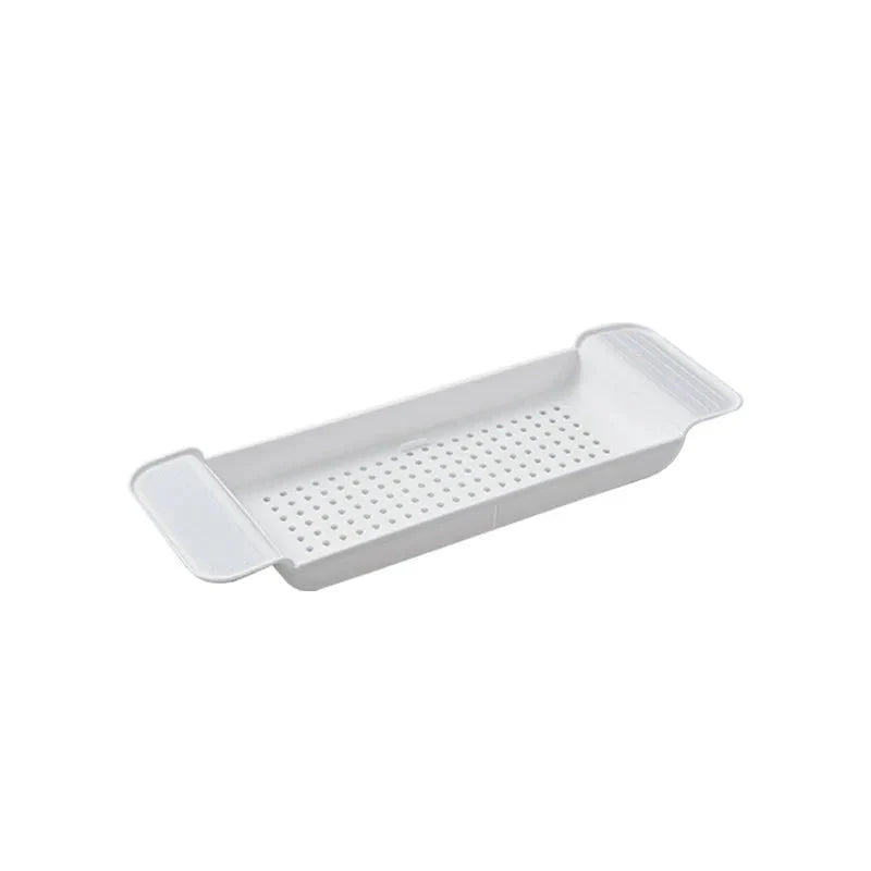 Bathtub Tray Extendable Non-Slip Foldable Plastic