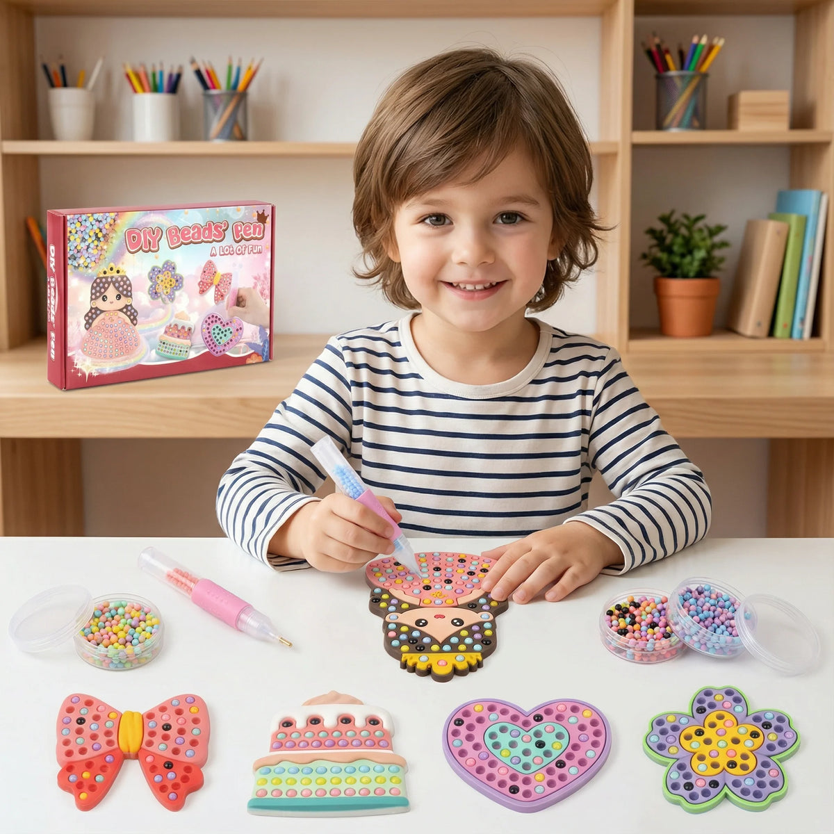 Bead Craft Kit Picture Templates & Placement Tool