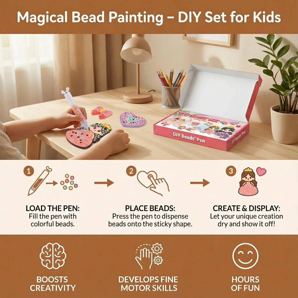 Bead Craft Kit Picture Templates & Placement Tool