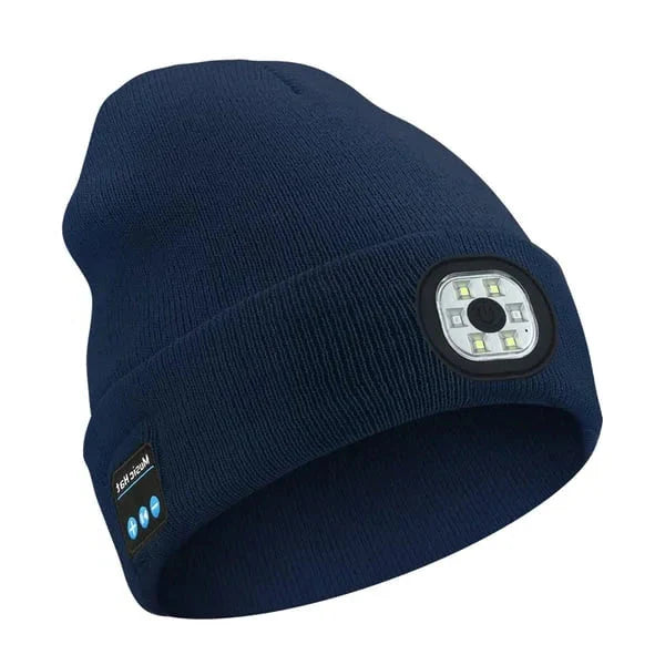 Beanie Bluetooth Speakers Built-In LED Light Detachable Module