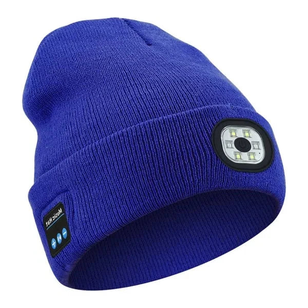 Beanie Bluetooth Speakers Built-In LED Light Detachable Module