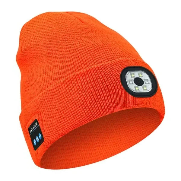 Beanie Bluetooth Speakers Built-In LED Light Detachable Module