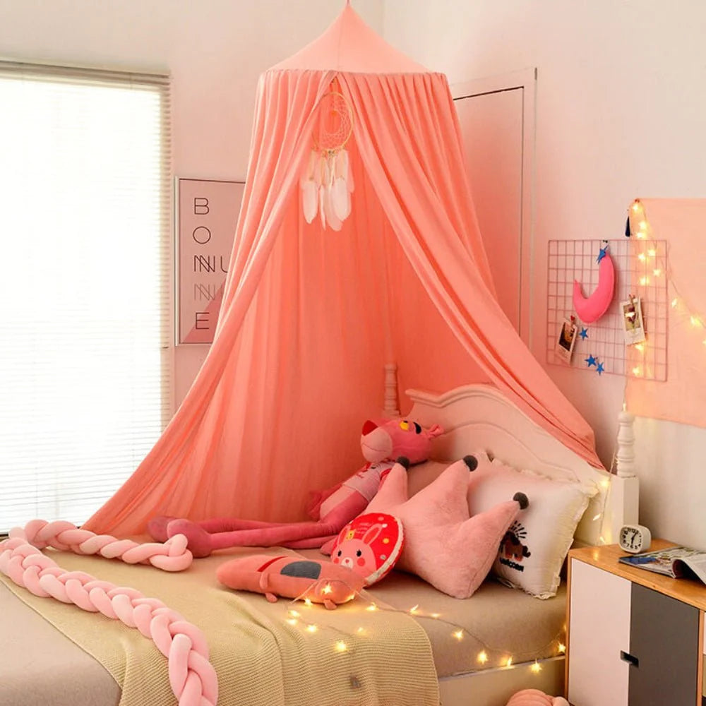 Bed Canopy Breathable Polyester Ceiling Hook Included
