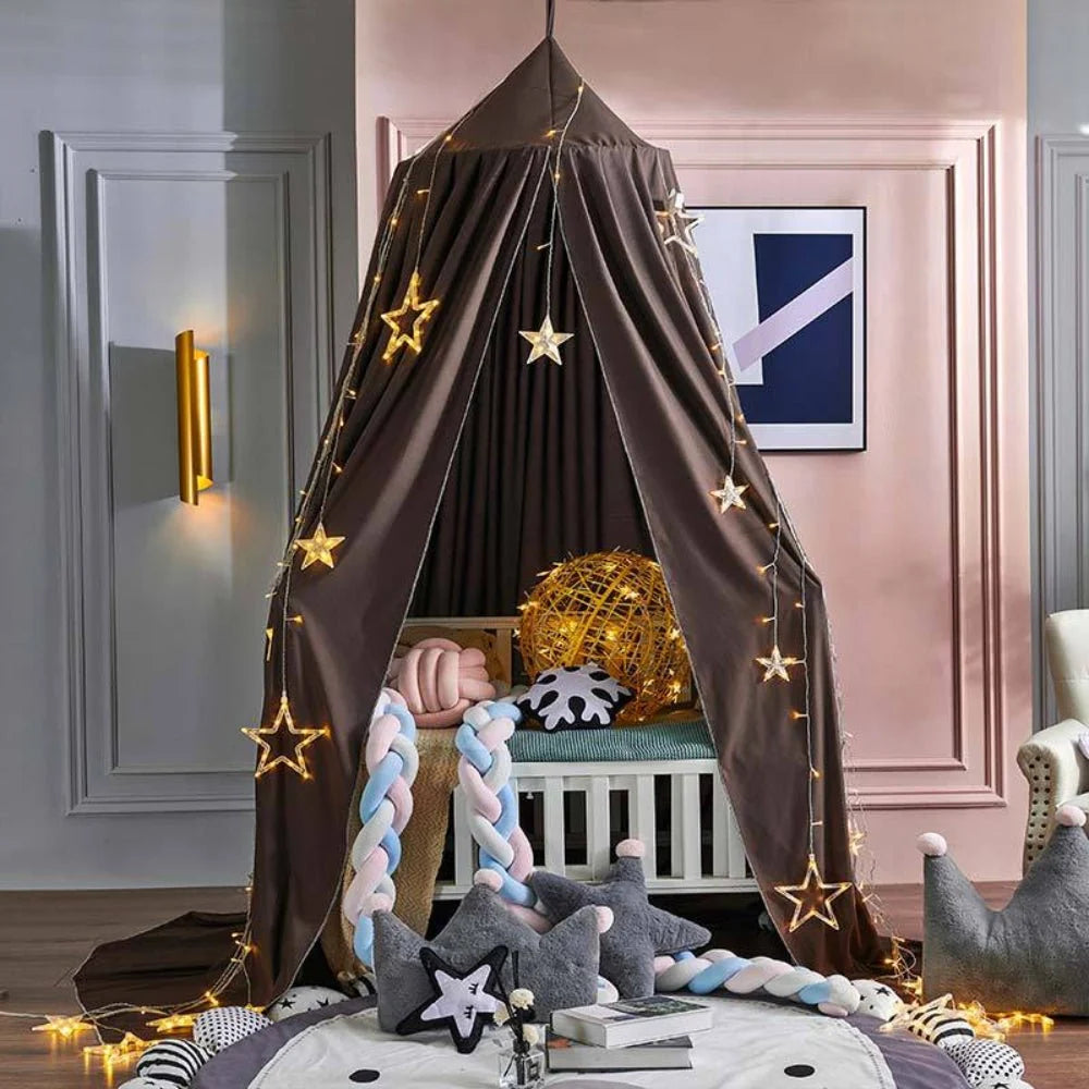 Bed Canopy Breathable Polyester Ceiling Hook Included