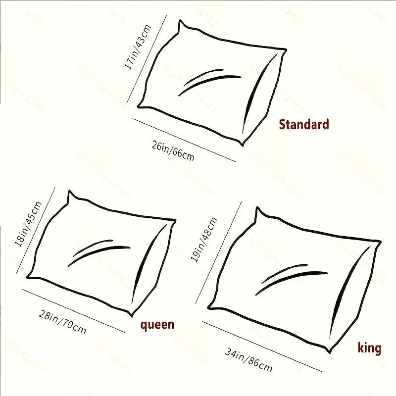 Bed Pillows Cooling Cover Microfiber Fill Set Of 2