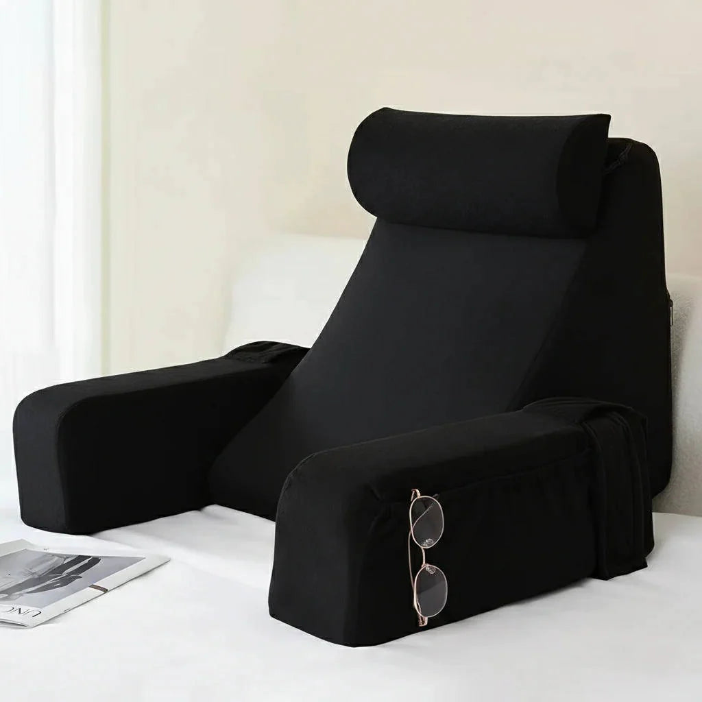 Bed Rest Pillow Memory Foam 45° Backrest