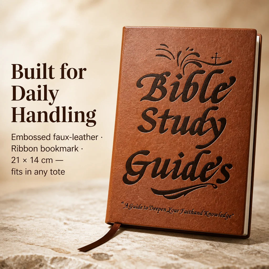 Bible Study Companion Guide 66 Books Illustrated Notes Space