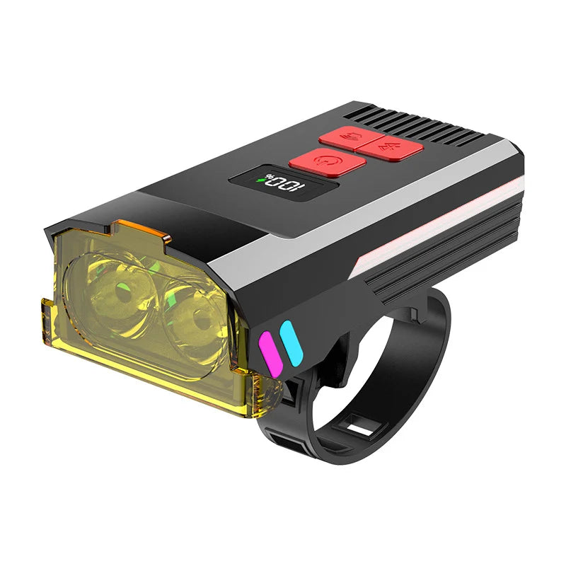 Bicycle Light Set Front & Rear Weather-Resistant Multiple Modes