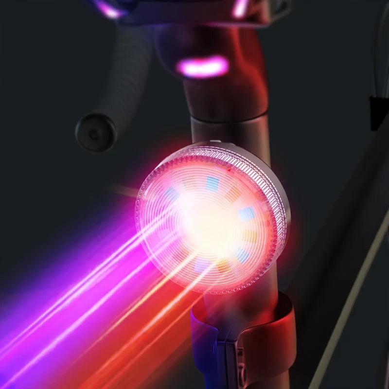Bicycle Light Set Front & Rear Weather-Resistant Multiple Modes