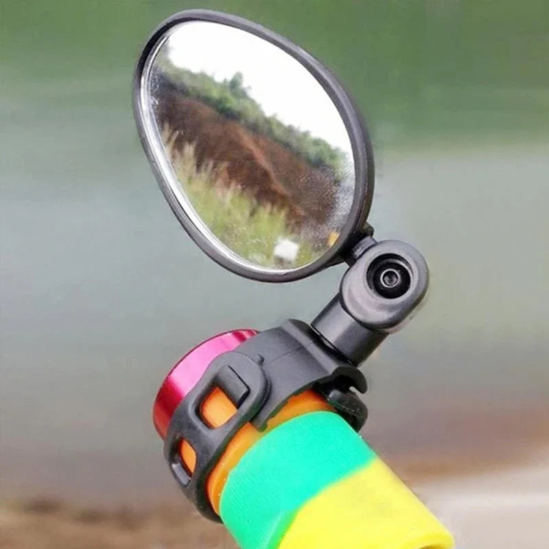 Bicycle Rearview Mirror 360° Adjustable Tool-Free Installation