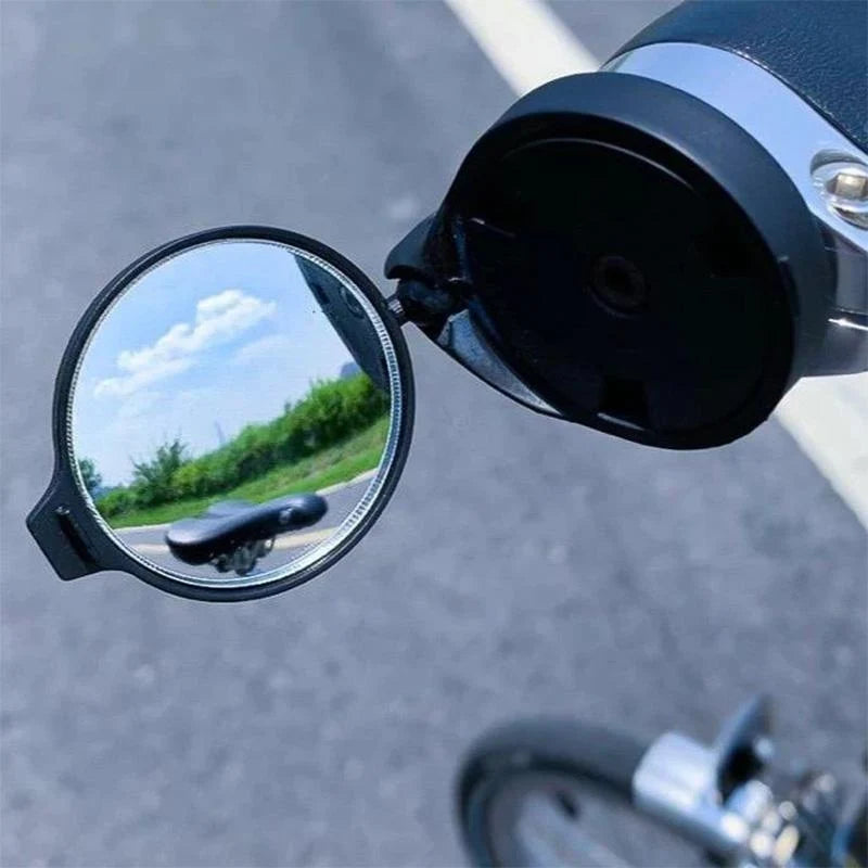 Bicycle Rearview Mirror Adjustable Lightweight Handlebar Mount