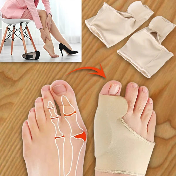Big Toe Corrector Low-Profile Stretch Fabric Hand-Washable & Reusable