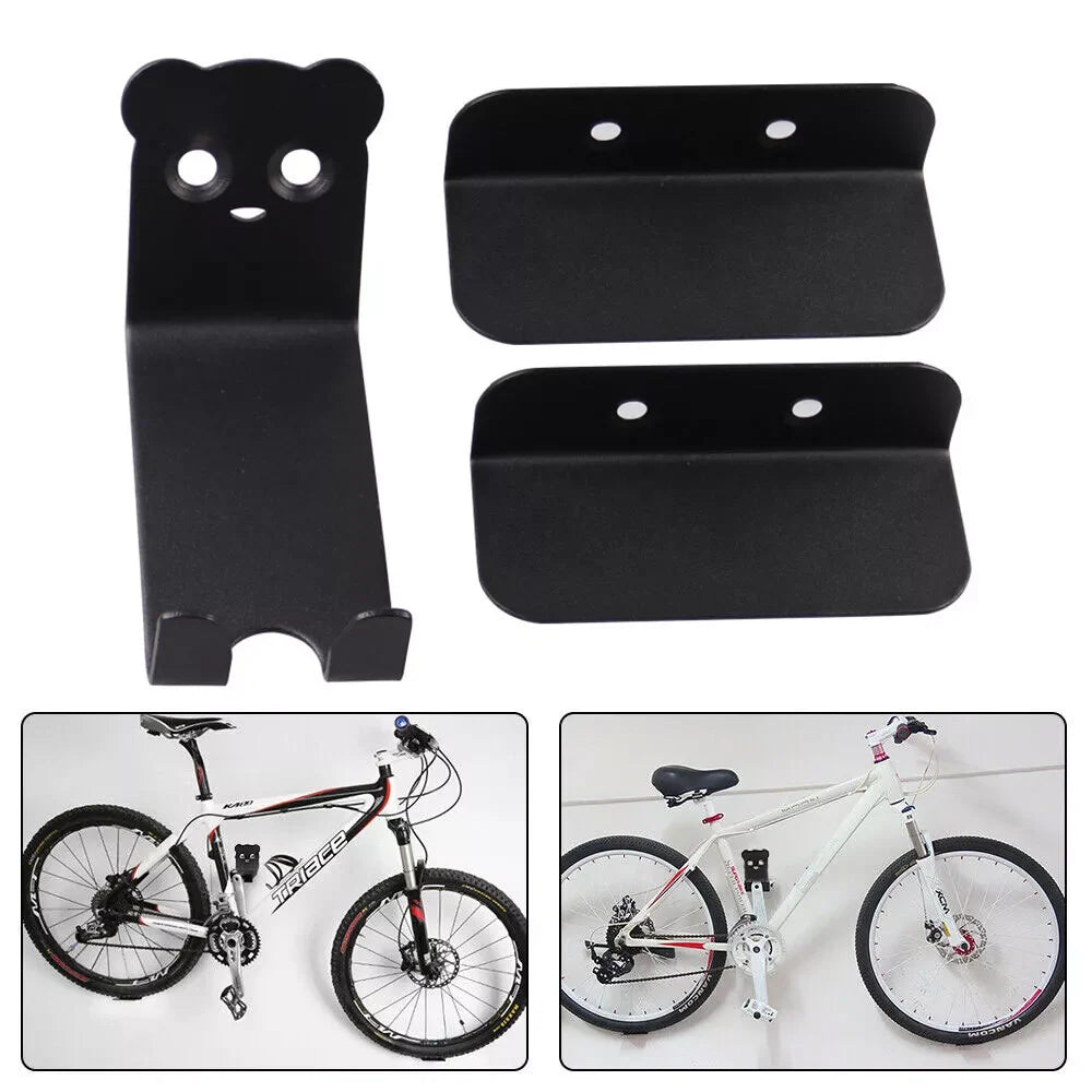 Bike Wall Mount Pedal-Mounted Space-Saving 150 Lb Capacity