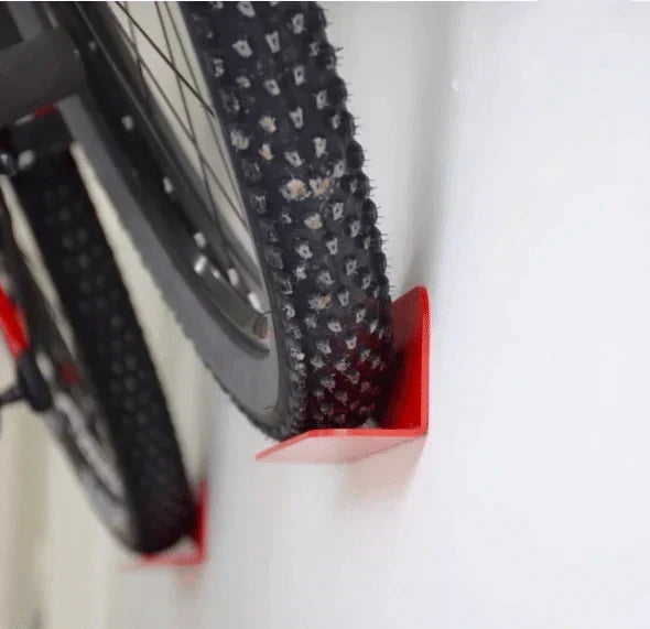 Bike Wall Mount Pedal-Mounted Space-Saving 150 Lb Capacity