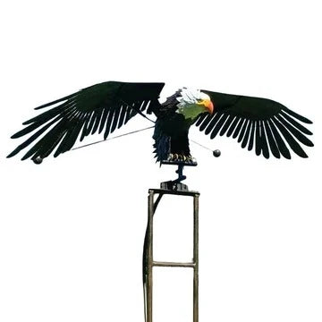 Bird Garden Ornament Wind-Responsive Weather-Resistant Stabilizing Stake