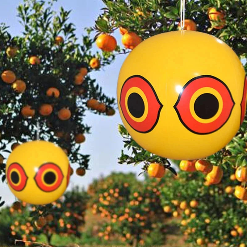 Bird Repellent Balloon Predator Eye Reflective Wind-Activated