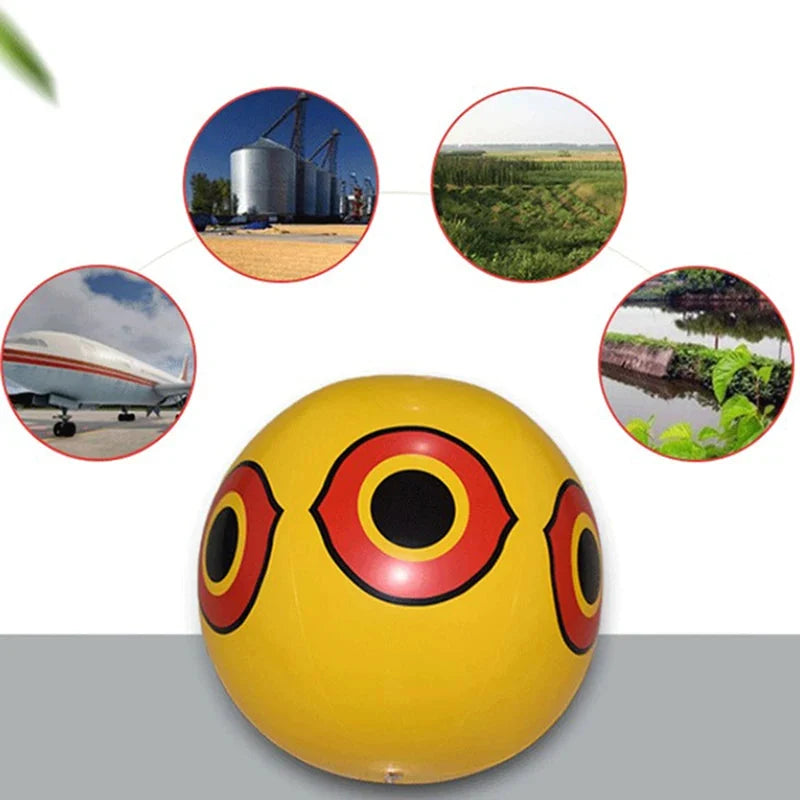 Bird Repellent Balloon Predator Eye Reflective Wind-Activated
