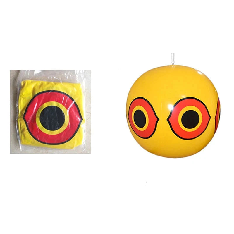 Bird Repellent Balloon Predator Eye Reflective Wind-Activated