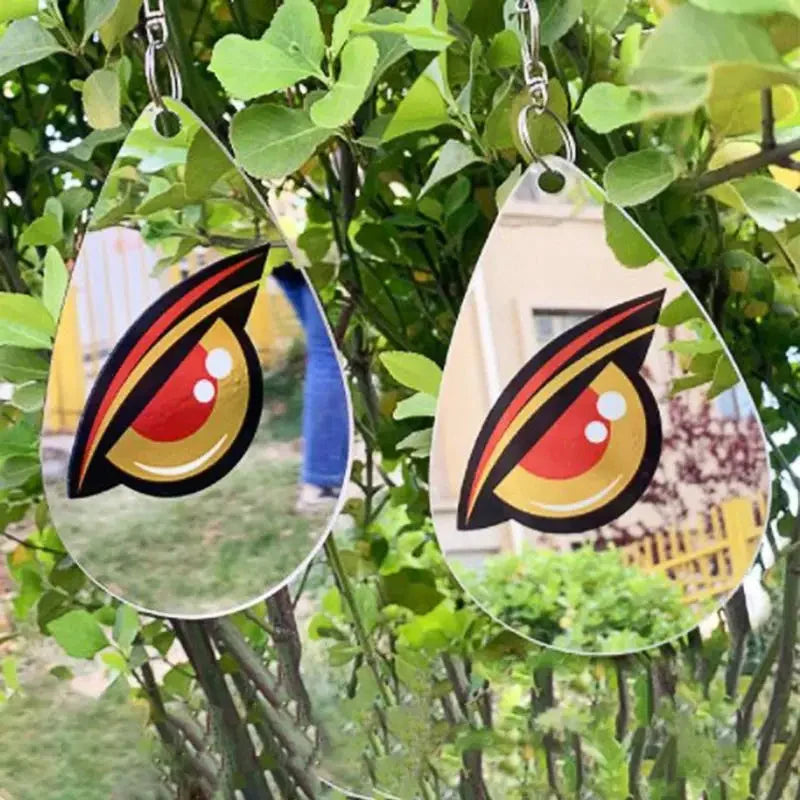 Bird Repellent Disc Acrylic Reflective Wind-Spun Predator Eye Pattern