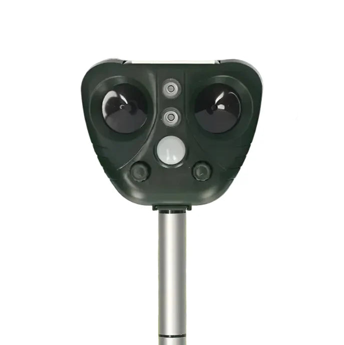 Bird Repeller Solar-Powered Ultrasonic Flashing Light