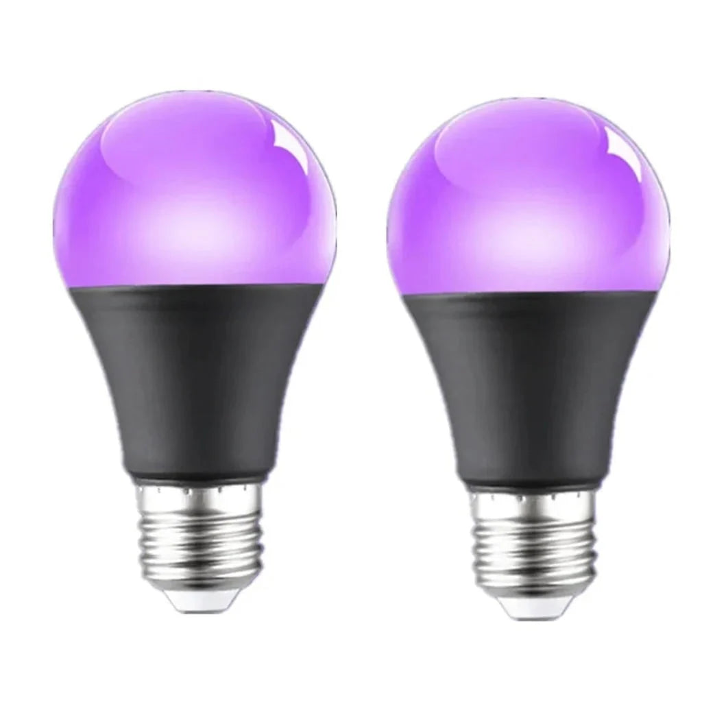 Blacklight Bulb LED Purple UV E27 Screw Base