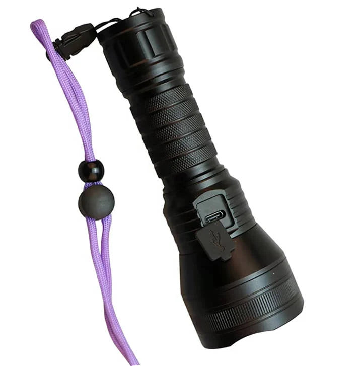 Blacklight Flashlight 395nm Rechargeable 51 LED