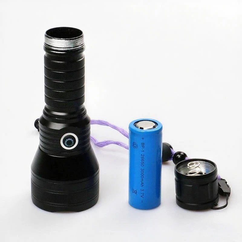 Blacklight Flashlight 395nm Rechargeable 51 LED