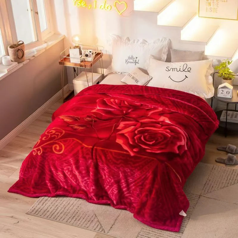 Blanket Antistatic Polyester Lightweight Warmth
