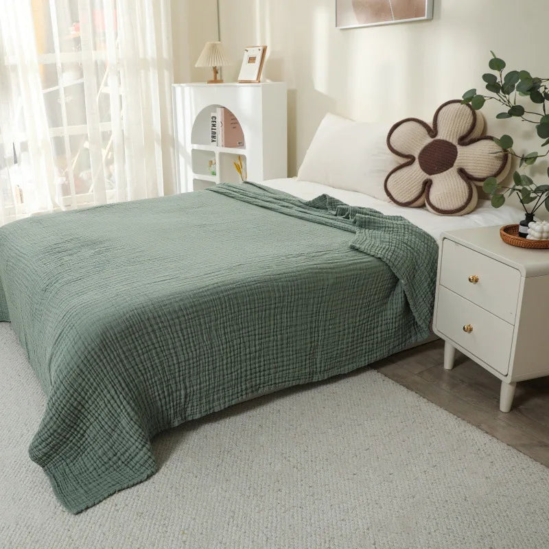 Blanket Six-Layer Cotton Muslin Breathable Moisture-Wicking
