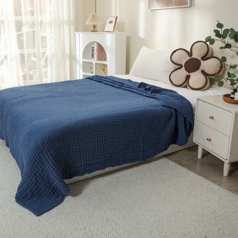 Blanket Six-Layer Cotton Muslin Breathable Moisture-Wicking