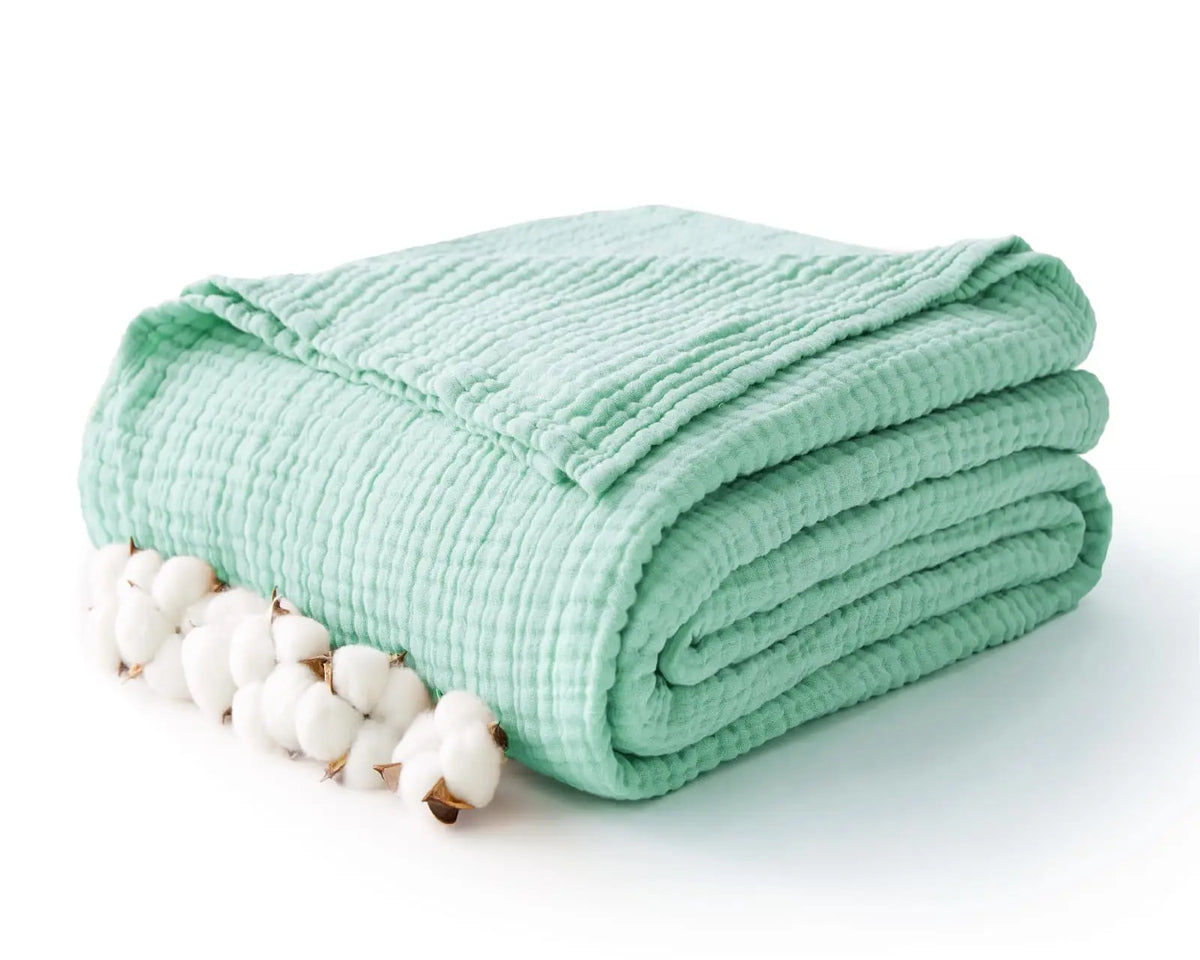 Blanket Six-Layer Cotton Muslin Breathable Moisture-Wicking