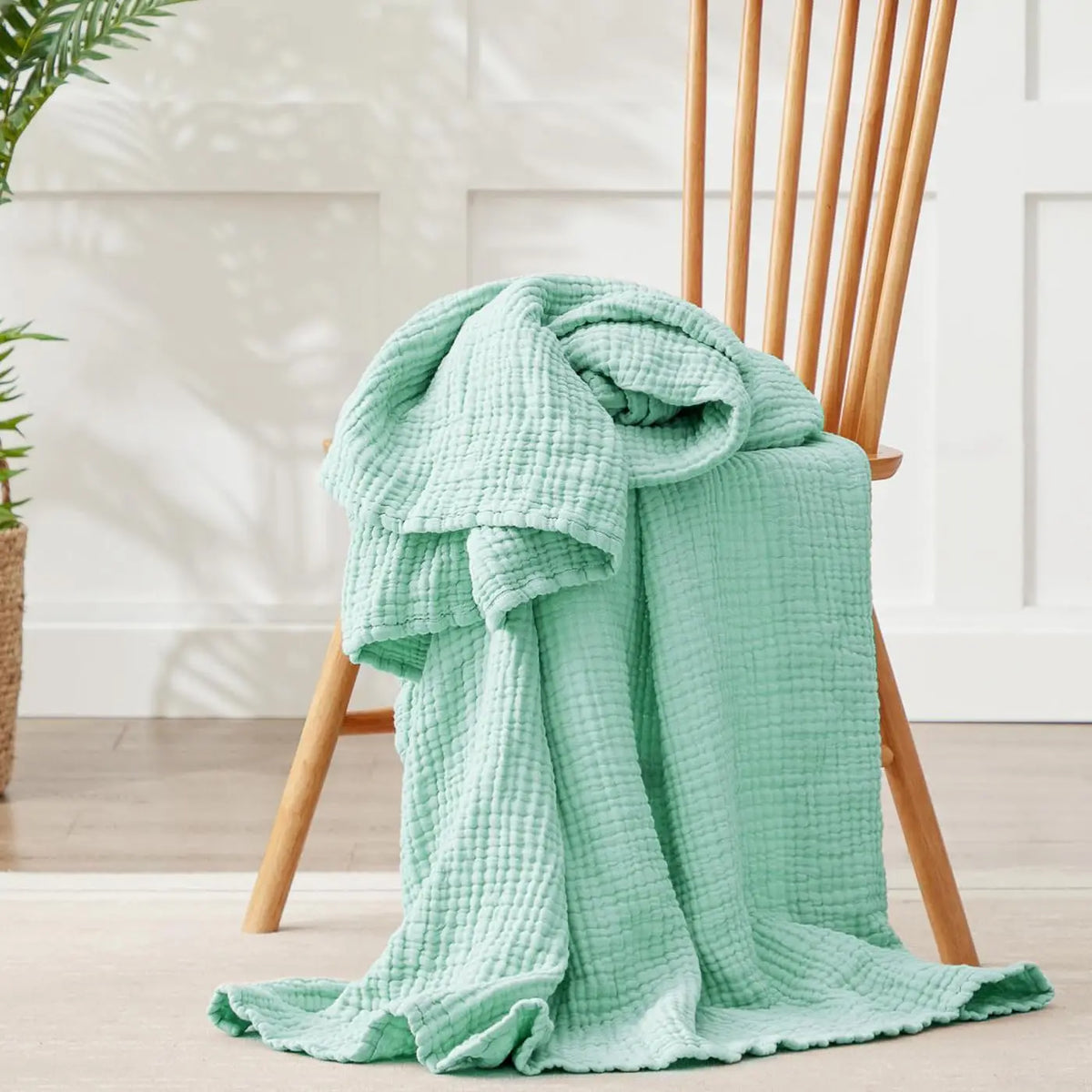 Blanket Six-Layer Cotton Muslin Breathable Moisture-Wicking