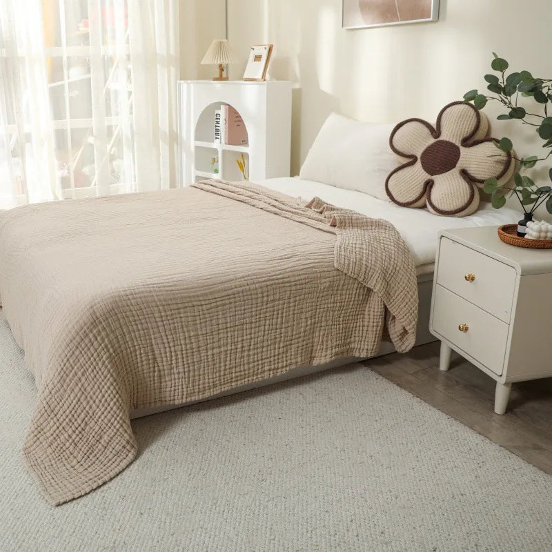 Blanket Six-Layer Cotton Muslin Breathable Moisture-Wicking