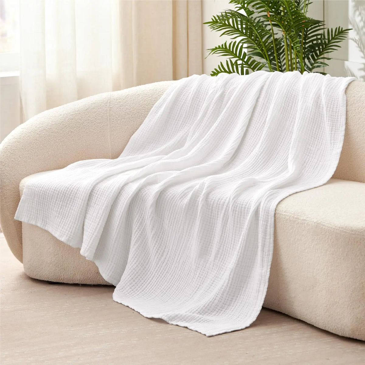 Blanket Six-Layer Cotton Muslin Breathable Moisture-Wicking