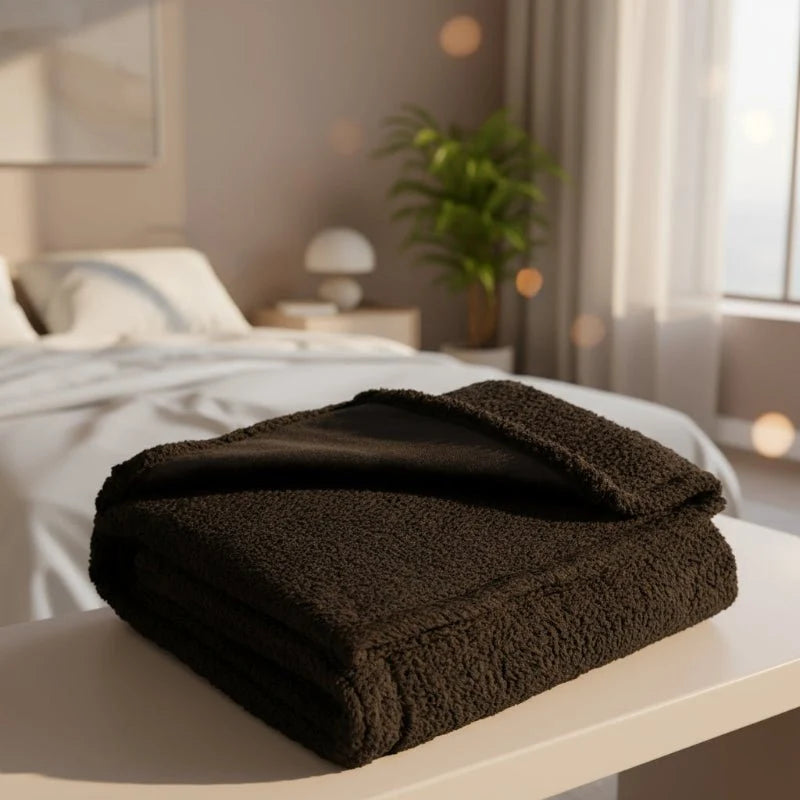 Blanket Waterproof Soft Fleece Machine Washable