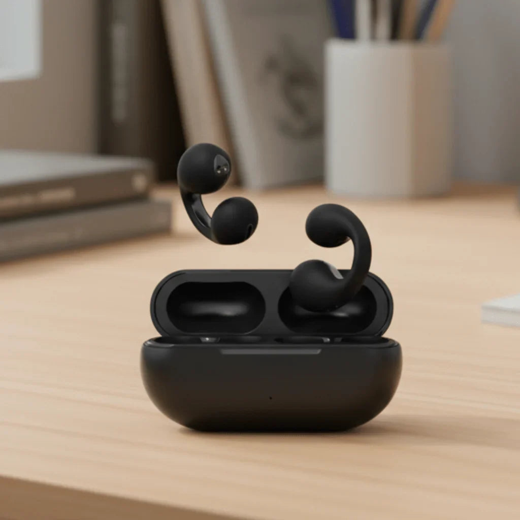 Bone Conduction Earbuds Open-Ear Sweat & Rain Resistant