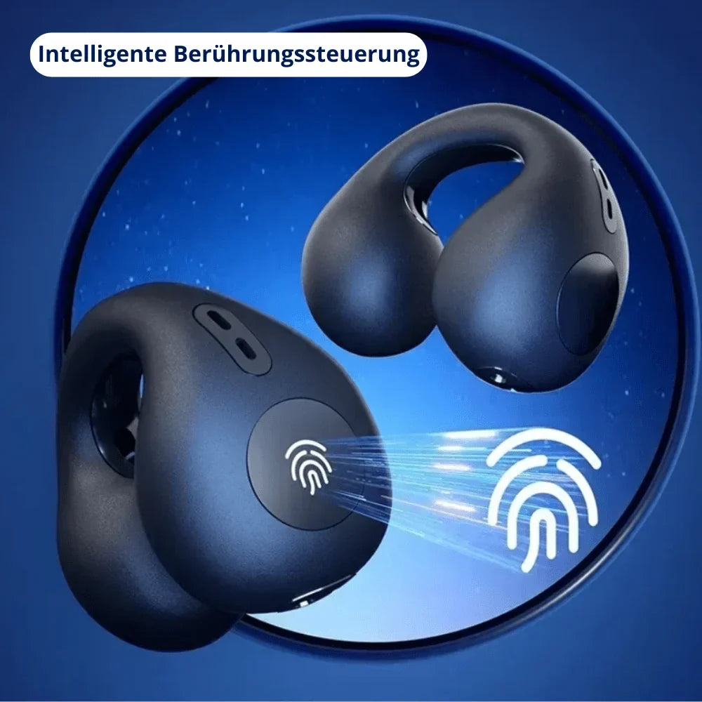 Bone Conduction Earbuds Open-Ear Sweat & Rain Resistant